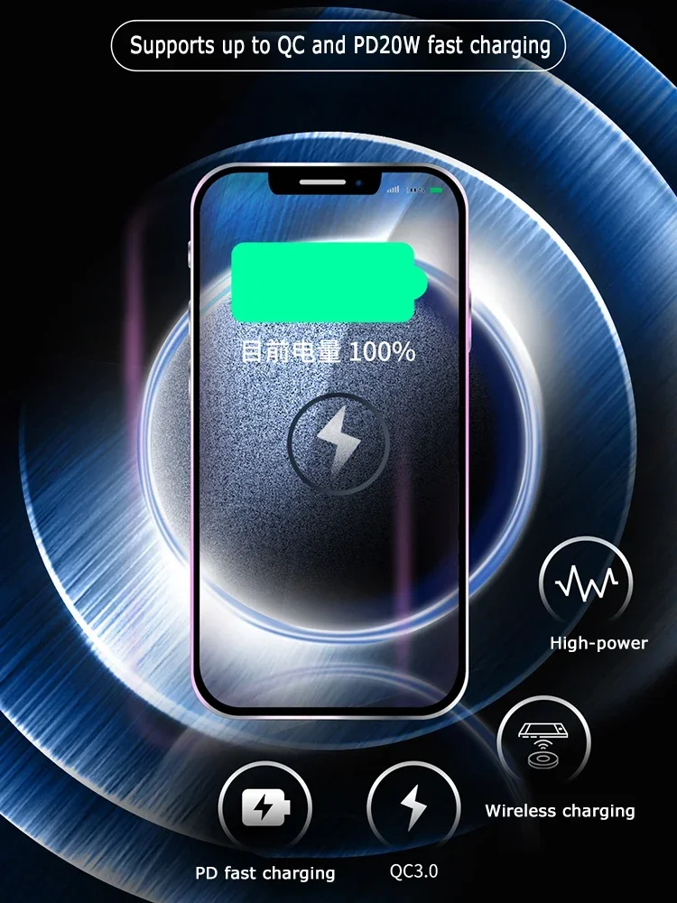MECHANIC V-Power 8 8S 8pro Super Fast Charger USB Multi Port Charger Digital Display Phone Pad Watch Quick Charging