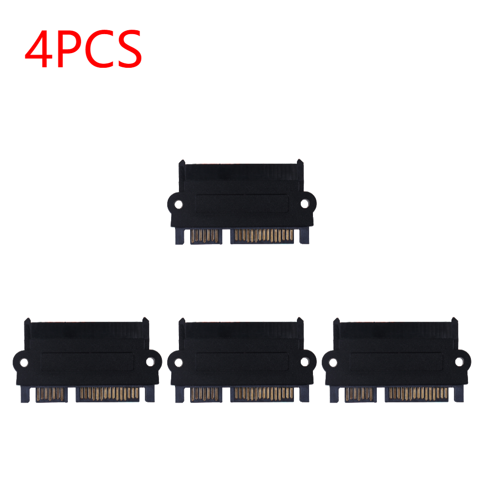 adapter SFF 8482 SAS na SATA kątowy 180 stopni, konwerter z prostą główką, adapter dysku twardego SAS, obsługa karty adaptera SATA 3 robić PC: Niebieski