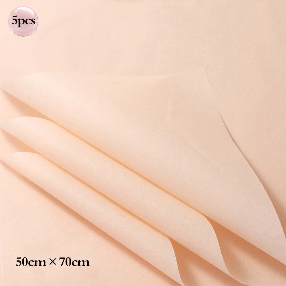 Kleuren Boeket Gouden Rand Dubbelzijdig Bloem Inpakpapier Bedrade Linten voor Bruiloft Moeders Dag Bloemistbenodigdheden