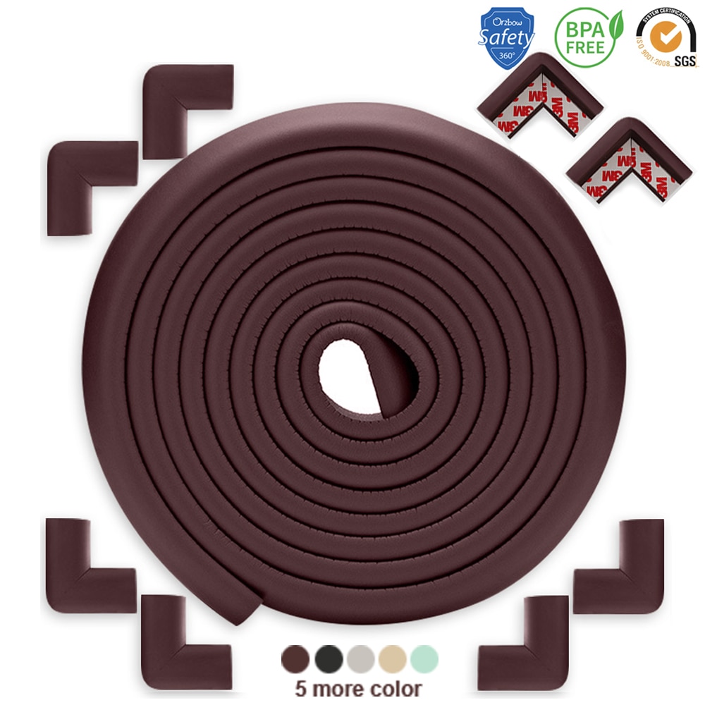 5M + 8 Stuks Baby Veiligheid Corner Protector Kinderen Bescherming Hoeken Tafel Hoek 3M Tape Kind Security Rand hoek Guard Strip