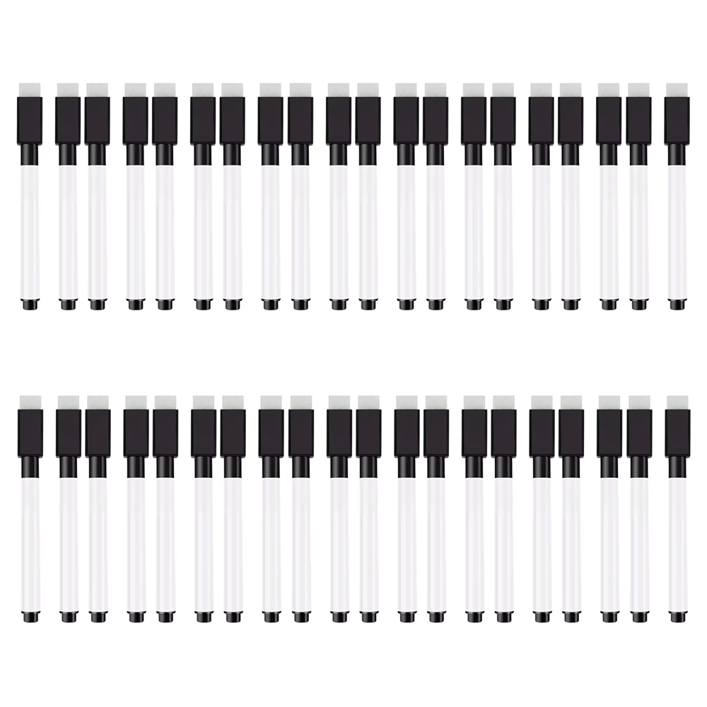 Magnetic Erasable Whiteboard Pen Color Options Blackboard Note Numbering Stationery Office Teaching Supplies for Classroom Use: Dark Khaki