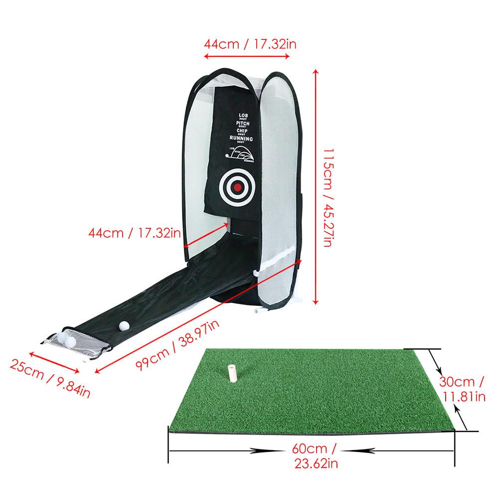 Portable Golf Practice Net Practice Golf Hitting Nets Golf Accessories Training Aids