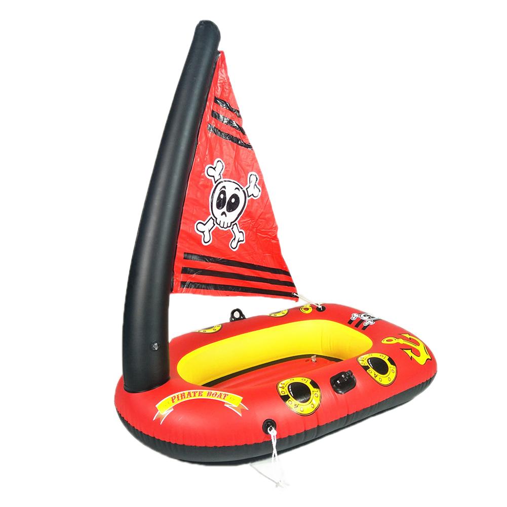 Children's Inflatable Pirate Ship Water Toy Inflatable Floating Toys For Children Summer Outdoor Sports Toys