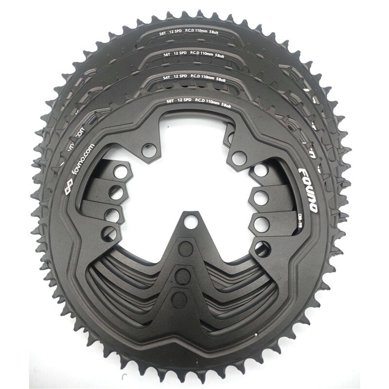 Deckas 110BCD Road Vouwfiets Smalle Brede Kettingblad 38/40/42/44/46/48/50/52/54/56/58T Kettingwiel Voor Shimano Sram Crankstel