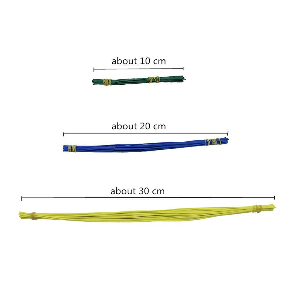 Garden Coated Twist Ties Wire Gardening Vine Climbing Plants Cable Tie Plant Fixed Buckle Garden Tree Climbing Support 50Pcs