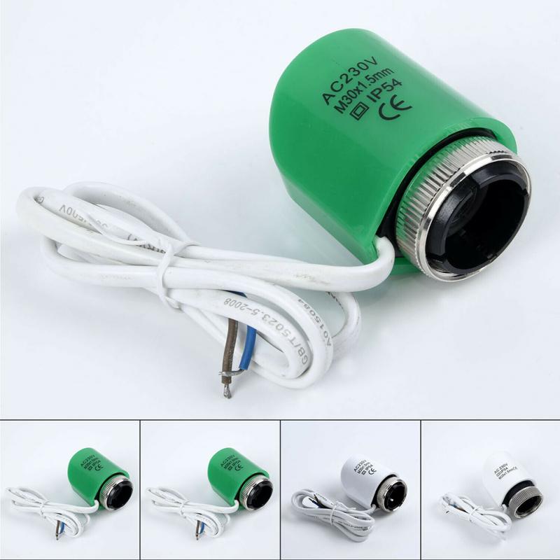 230V 2W Home Normally Open Close Radiator Thermostat Practical PC Accessories Electric Thermal Actuator For Underfloor Heating