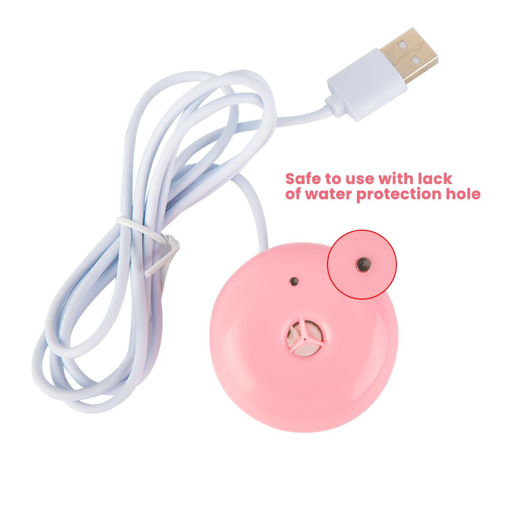 Mini Luft Ultraschall-luftbefeuchter USB Schreibtisch Krapfen Dampf Diffusor Tragbare Luftbefeuchter Kreative Luftreiniger Für Heimat Sekretariat