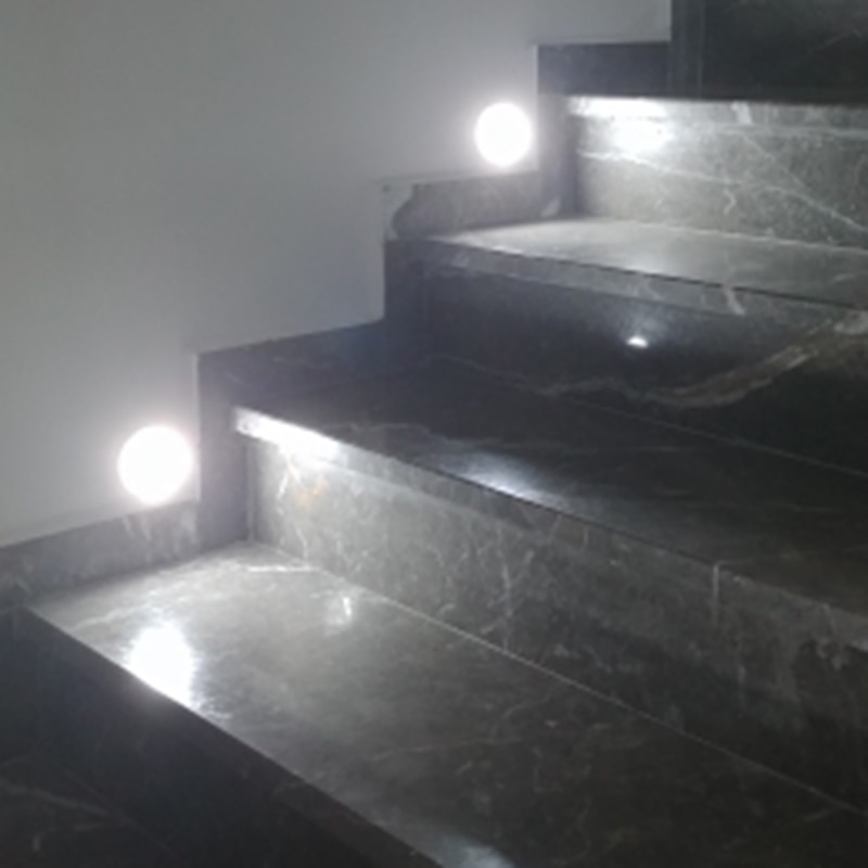 LED Wireless Night Light with PIR Motion Sensor Battery Power Cabinet Drawer Light Closet Cabinet Lamp Night LED Light