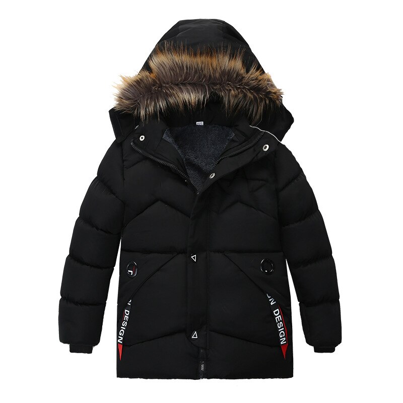 2022 Herfst Winter Baby Jongens Jas Jas Voor Jongens Kinderen Jas Kinderen Hooded Warme Bovenkleding Jas Voor Jongen Kleding 2 3 4 5 Jaar