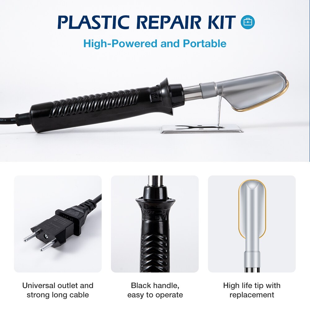 Plastic Repair Tool Welding Car Front Bumper Crack Crack Repair Electric Soldering Iron Trowel