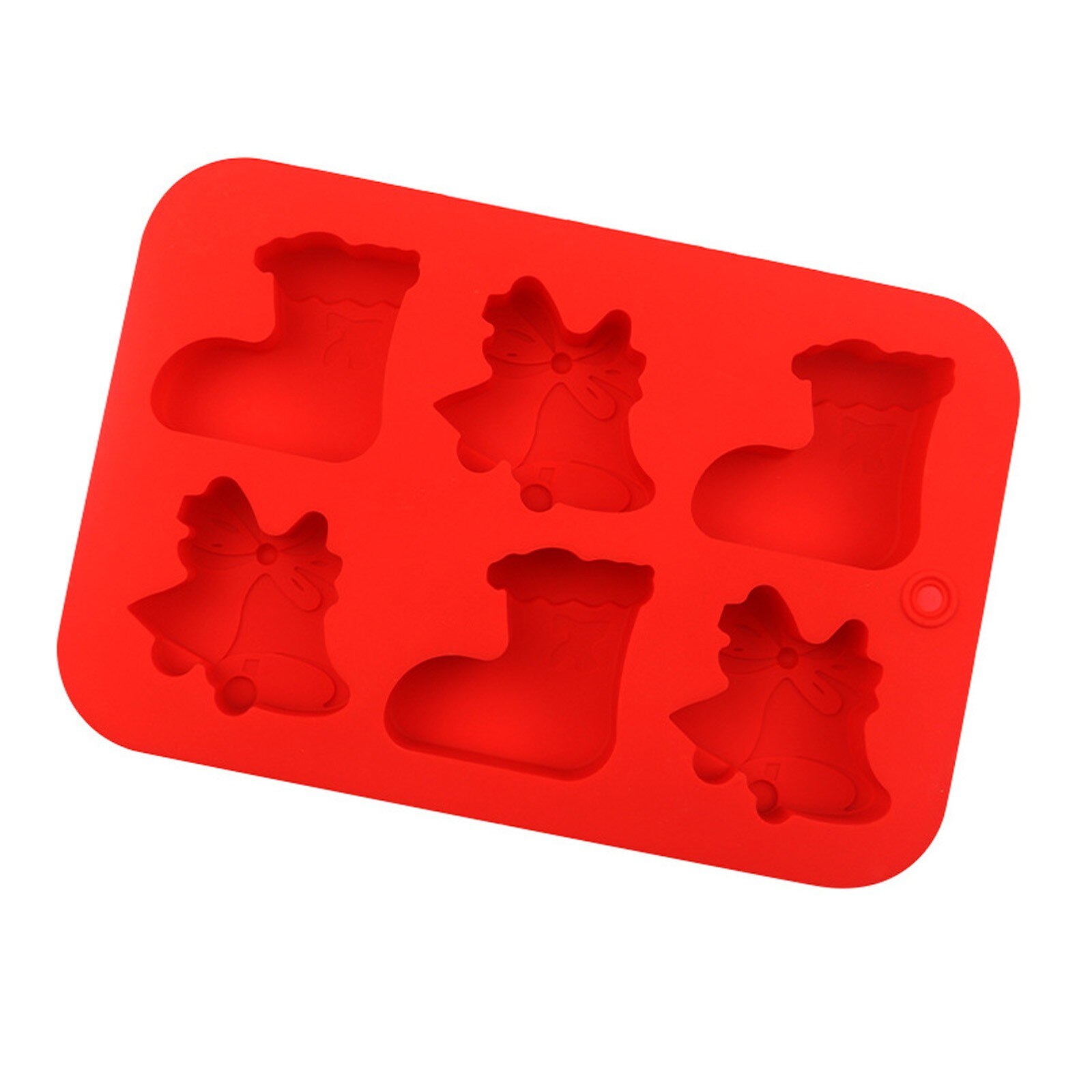 30 # Kerst Diy Chocolade Mal Siliconen Lepel Chocolade Bakken Tools Non-stick Cakevorm Jelly & Snoep 3D mold Decoratie Diy: B