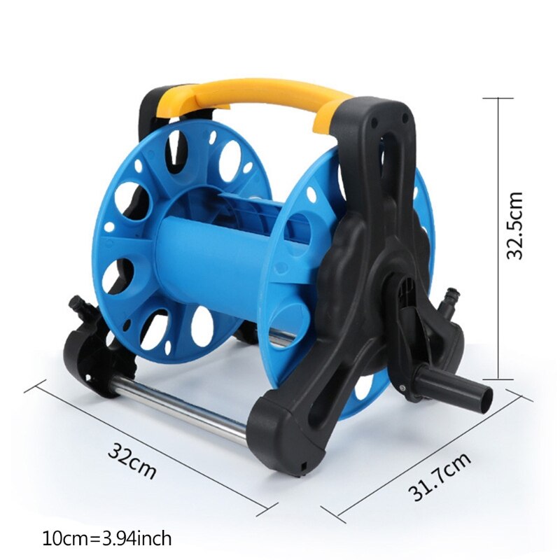 Portable Water Pipe Hose Reel Holder Garden Winding Device Storage Rack Tool Garden Hose Water Pipe Tube Reel Rope Storage Rack