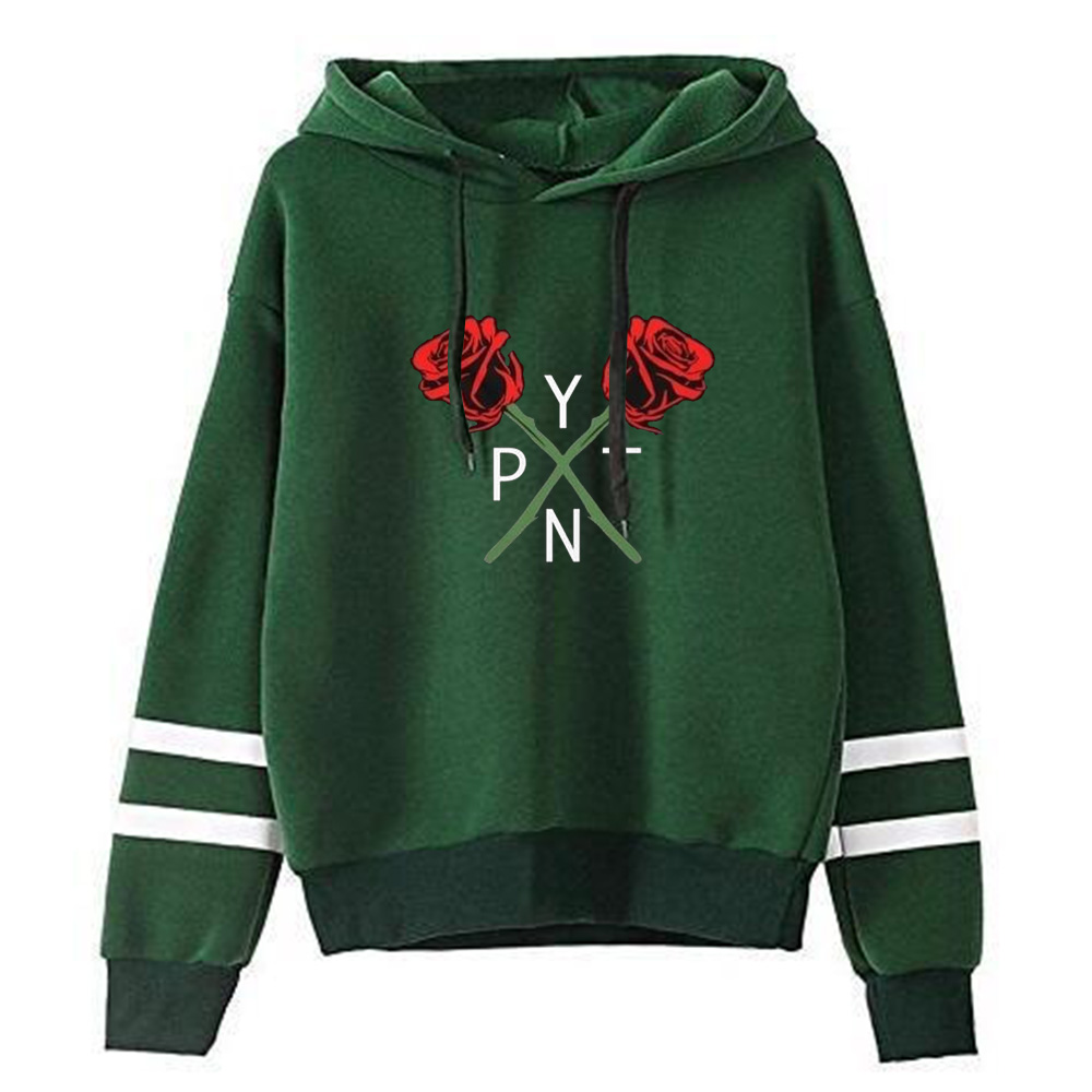 payton moormeier merch hoodies women men printed Social Media Stars hoodies Funny Hoodie Sweatshirt Unisex Tracksuit: green / M