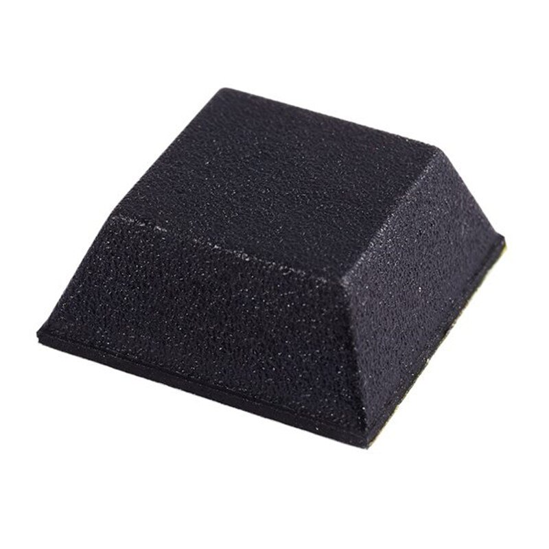20mm Round Black Self-Adhesive Rubber Feet – 5mm High – 8023 Device Feet (Pack)