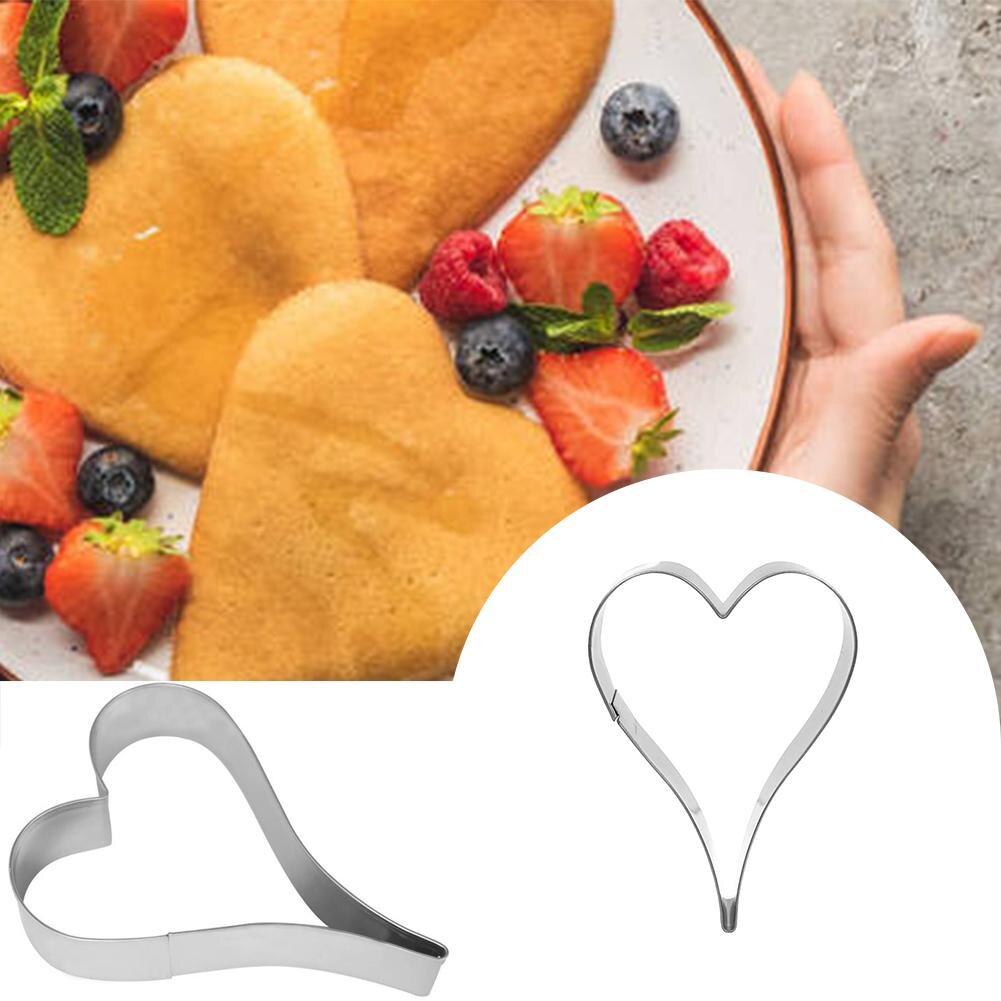 Love Cookie Baking Mold Reusable Pastry Tools Cooking Kitchen DIY Bakery Fondant Gadgets Cookie Accessories Cutters Q7C1