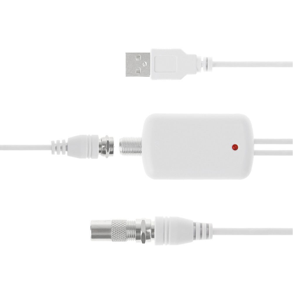 HDTV TV Digital 1080P 200 Mile Range Skylink Antenna HD White Plastic Indoor Without Amplifier Mini Durable Portable