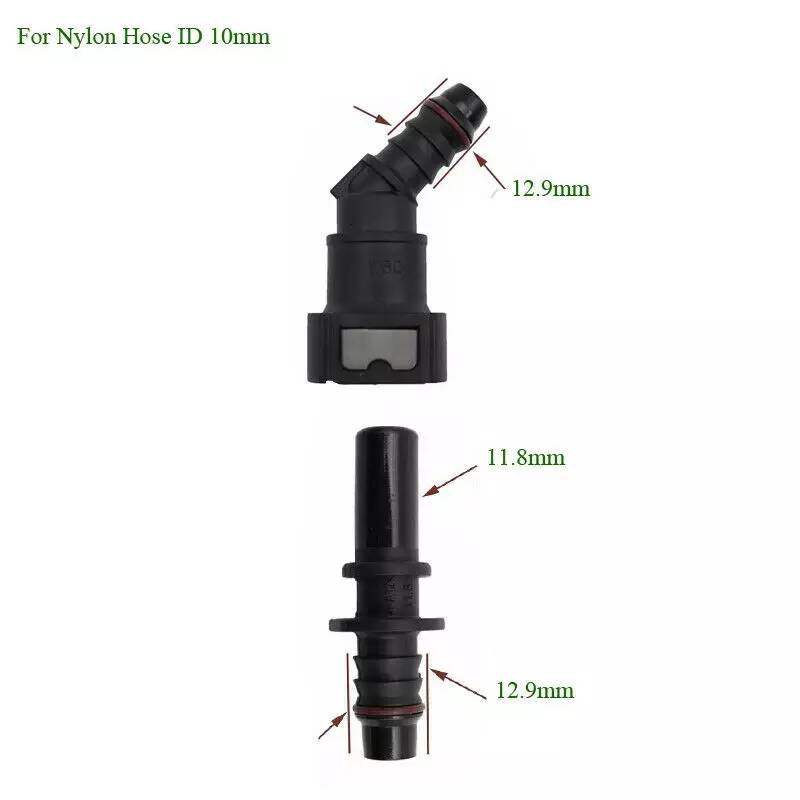 11.8 Series Automobile Fuel Pipeline Quick Connector Gasoline Diesel Methanol Ethanol Yinyang Oil Pump Quick Plug Urea Connector: As picture