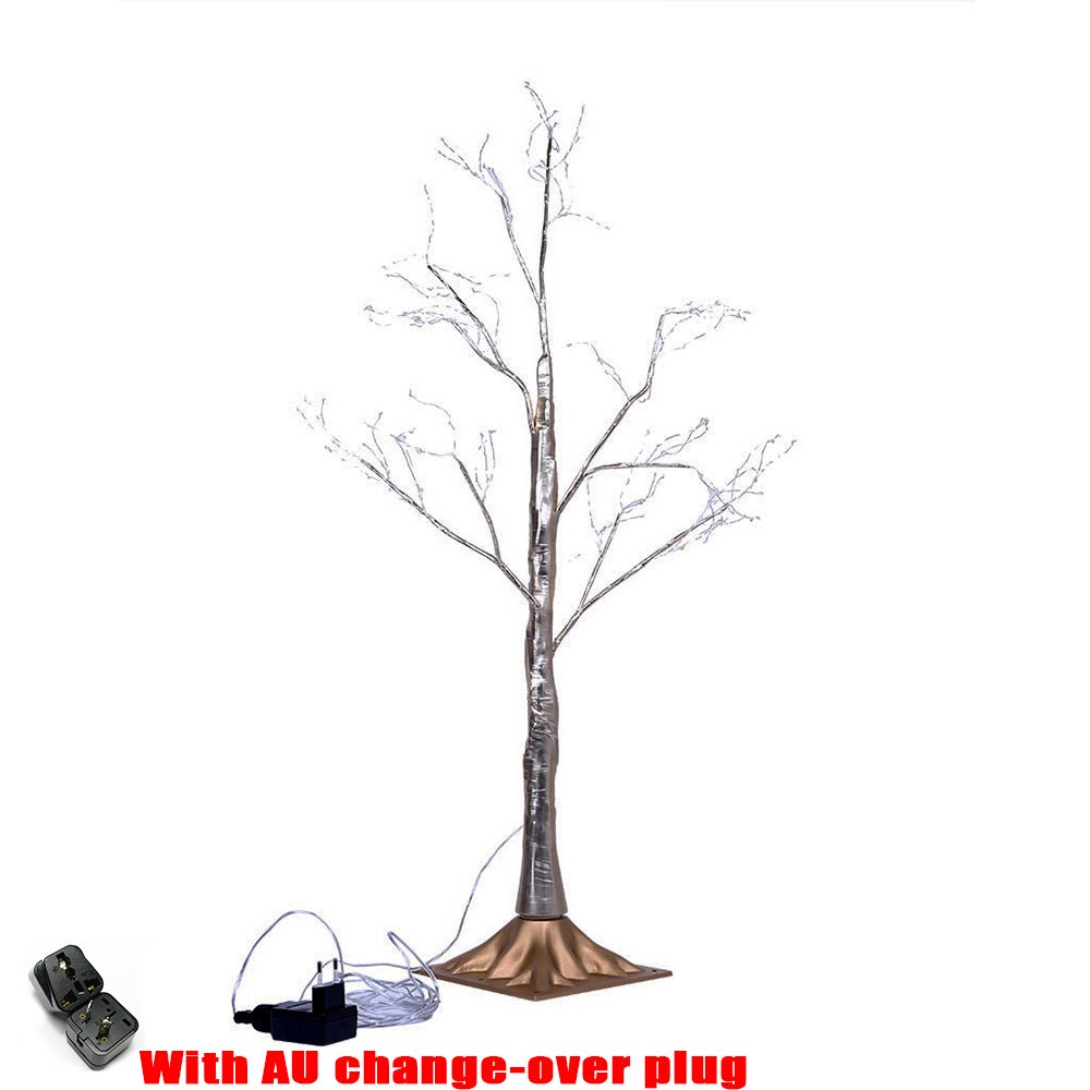 LED couleur or branche arbre lampe pied de sol arbre lumière maison décoration de la chambre arbre lumineux 220V 240V EU Plug 150LED s D20: AU Plug