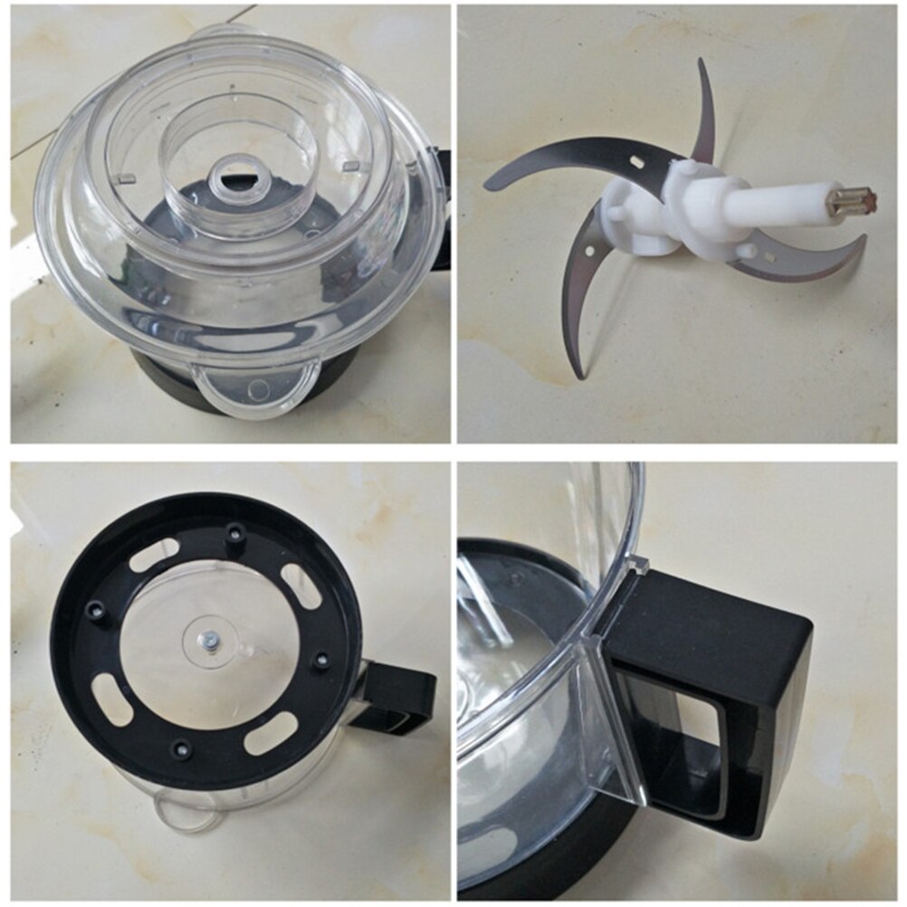 Kødkværn hakker elektrisk automatisk hakkemaskine kød grøntsager frugtskærer blender foodprocessor køkken madlavningsværktøj