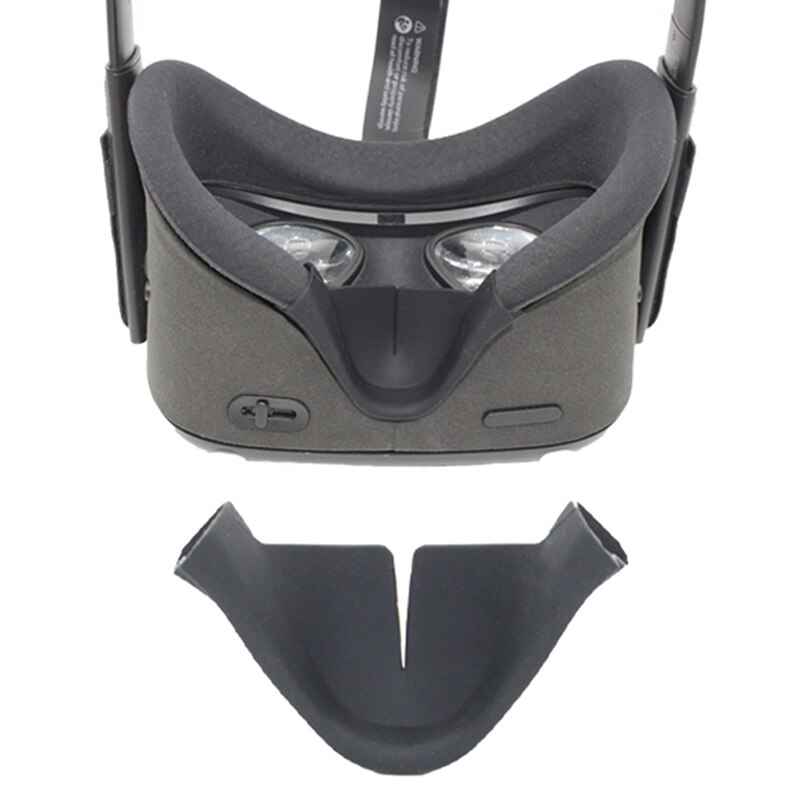 VR Headset Nose Cushion Cover Pad Silicone Eye Face Fitted For Oculus Quest