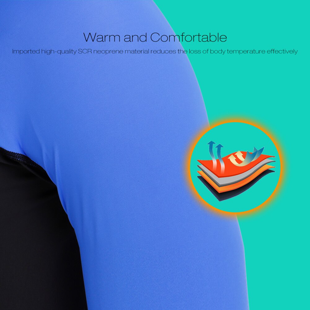 Back Zippeer Wetsuit Men Keep Warm Swimming Scuba Diving Bathing Full Suit Long Sleeve Triathlon Wetsuit For Surf Snorkeling