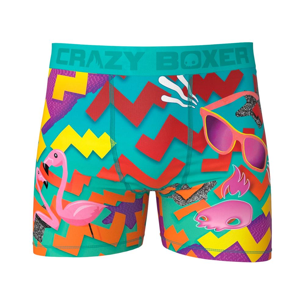 BOXER fou Pack 4 boxeurs homme boxer rétro
