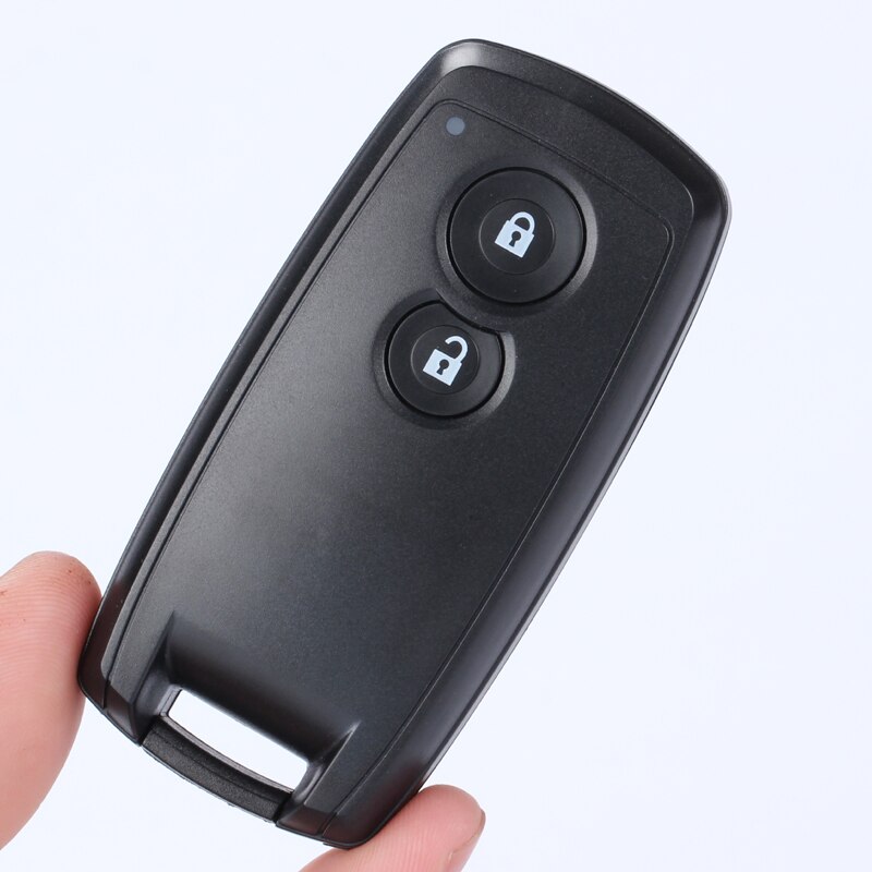 Two-button Car Smart Card Key Remote Control Key Replacement Shell With Small Key Suit For Suzuki Tianyu Sx4/ Swift/ Super Vitra