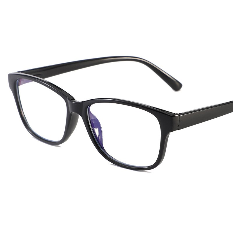 Anti Blue Ray Glasses UV Protection Computer Gamer Blue Light Block Glasses Blue Filter Anti Fatigue Eyeglasses Negative Ion: black