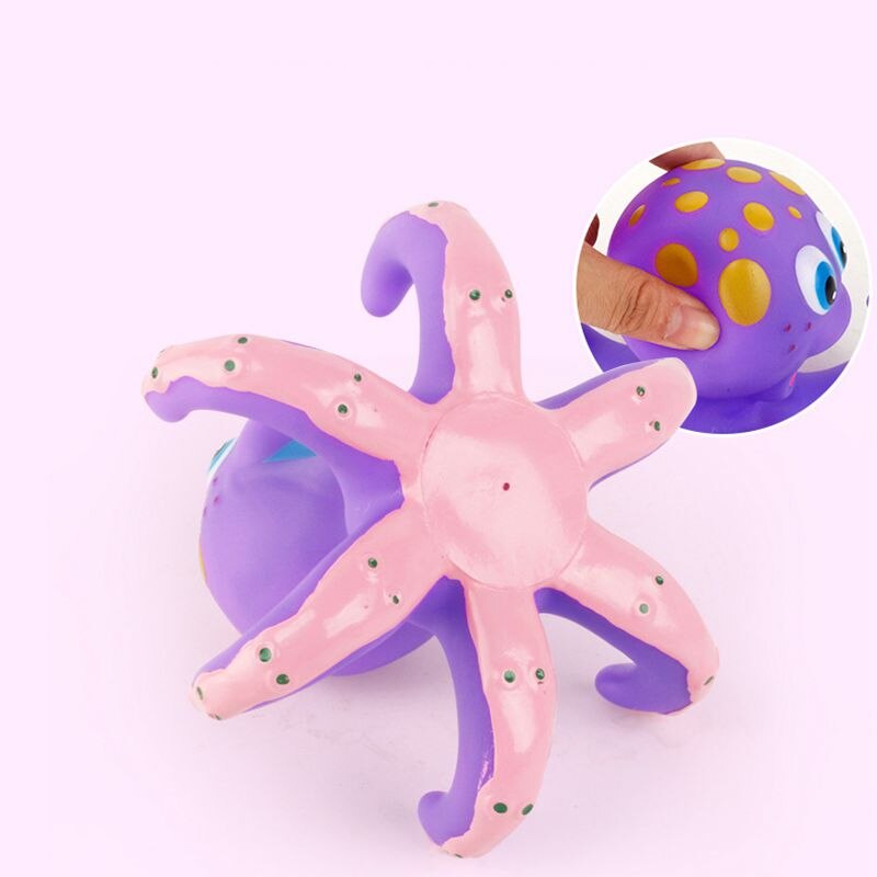 Octopus Thg Cirkel Kleine Octopus Kinderen Baden Speelgoed Puzzel Baby Bad Water Speelgoed Octopus