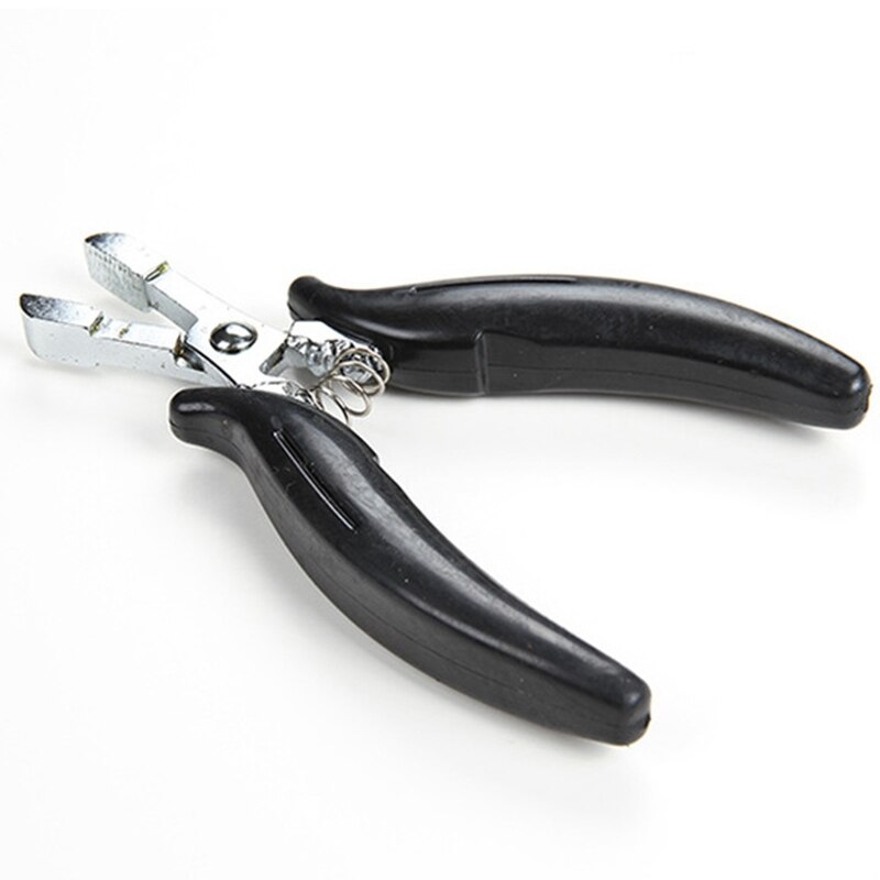 1Pc 4mm métal en forme de U pinces pour Micro-anneaux Extensions de cheveux humains outils