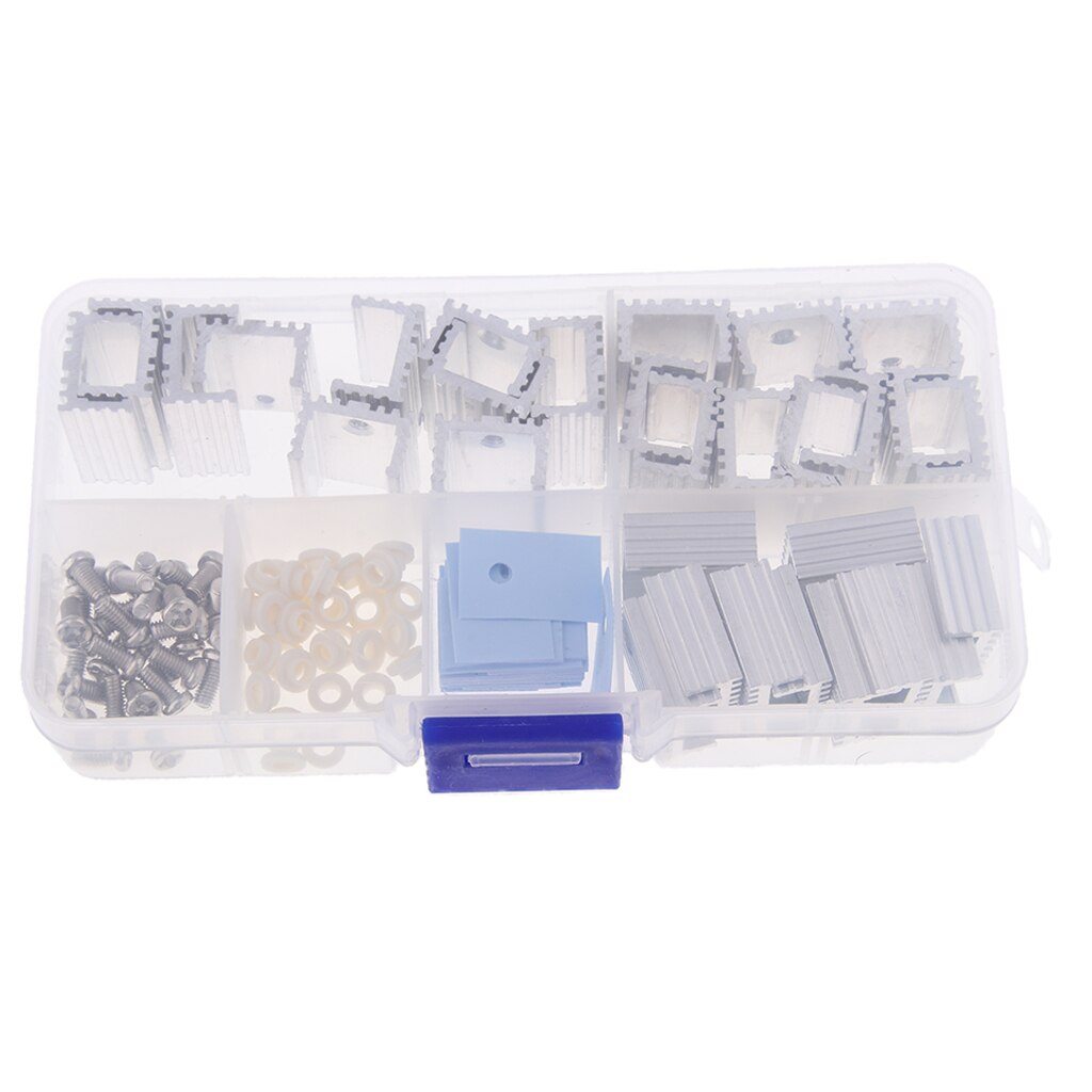 Kits de dissipateur de chaleur à Transistor de carte de développement ailettes de refroidissement pour TO-220