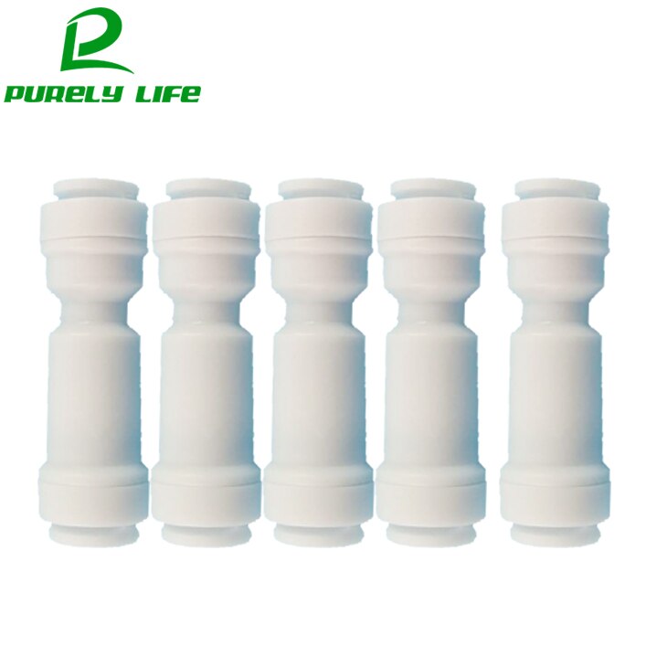 5 pièces valve unidirectionnelle clapet anti-reflux vanne clapet anti-retour pour éviter le fluide refoulement sans boucle 1/4 "OD directe joint rapide
