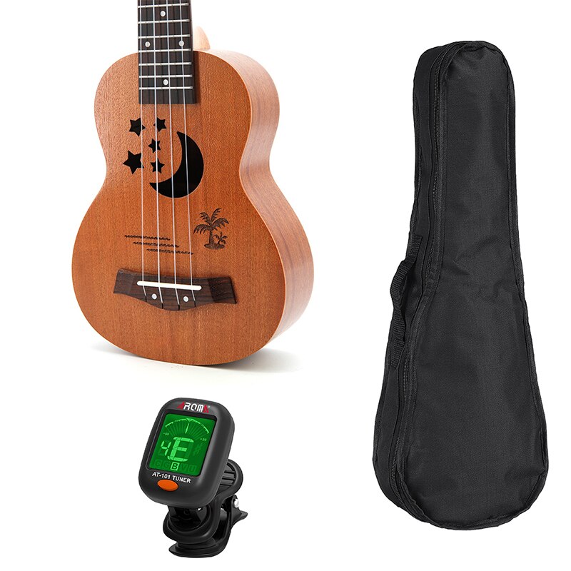 21 inch 15 Frets Soprano Ukulele Concert Tenor Uke 4 Strings Ukelele Mini Guitarra Hawaiian Guitar Acoustic Musical Instruments: C2