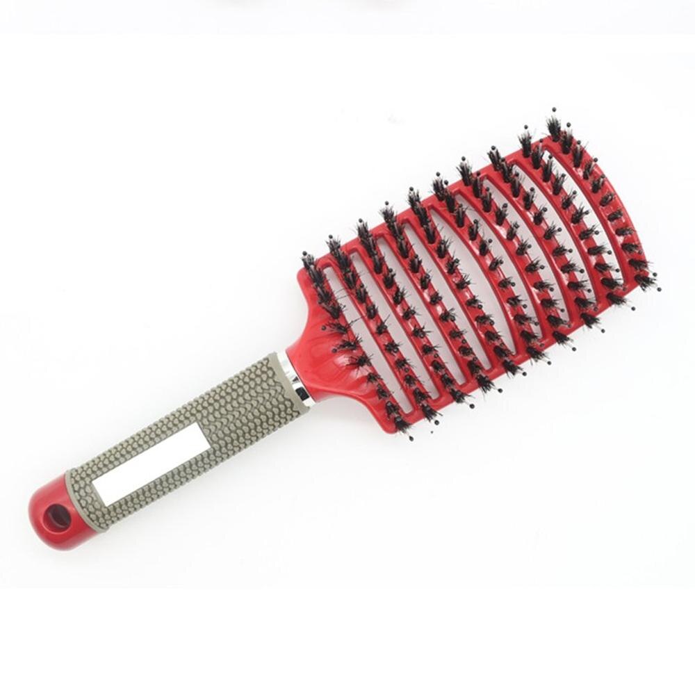 Haarborstel hoofdhuid haarborstel kam vrouwen klitten kappersbenodigdheden borstels combo's salon kappers styling tools: Zoals weergegeven 3