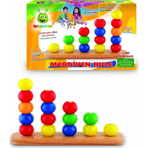 Woodoy schody wieży