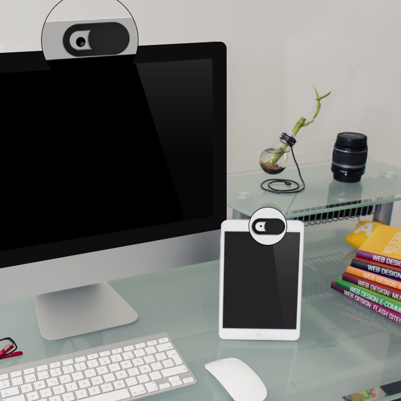 6 Pcs Camera Covers Super Thin Webcam Cover Laptop Camera Cover for PC MacBook Computer iPad Smartphone Echo Spot Tablet Tools