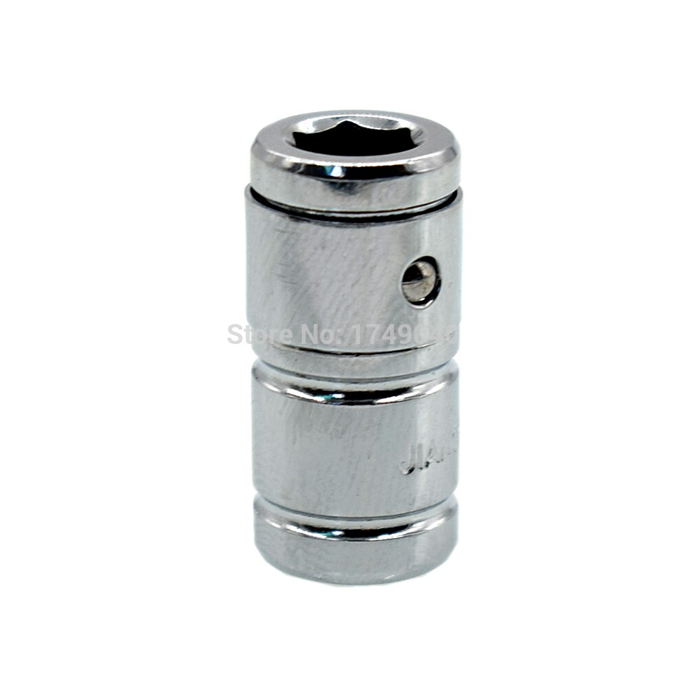 Socket drev adapter quick release slagnøgle skruetrækker bits holder konvertering 1/4 " firkantet drev  to 1/4 " sekskantet skaft adapter