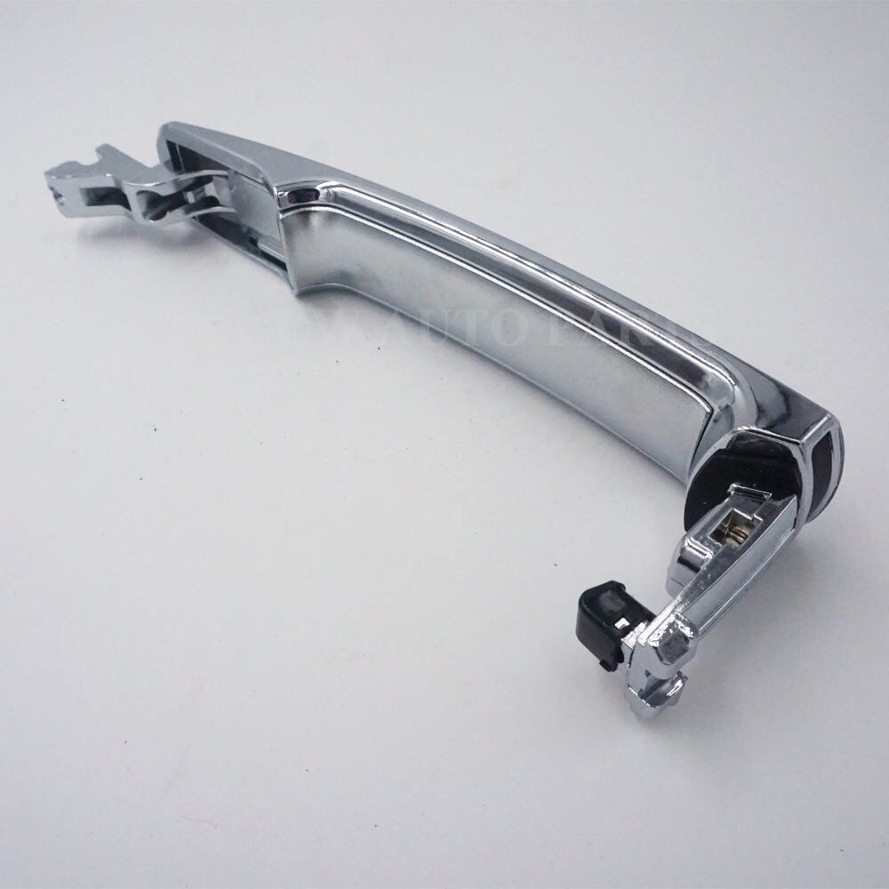 Manija de puerta delantera izquierda para coche Nissan, manilla de puerta de entrada inteligente para automóvil Nissan Murano 2003, 2004, 2005, , 80640-CA012, 80645-CA000, 2 unids/set por juego