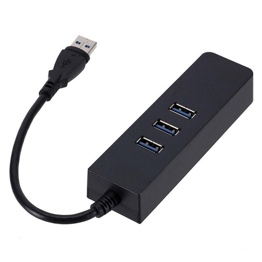 3 poorten Usb 3.0 Gigabit Ethernet Lan Rj45 Netwerk Adapter Hub 1000Mbps Pl Rj45 Netwerk Adapter Hub