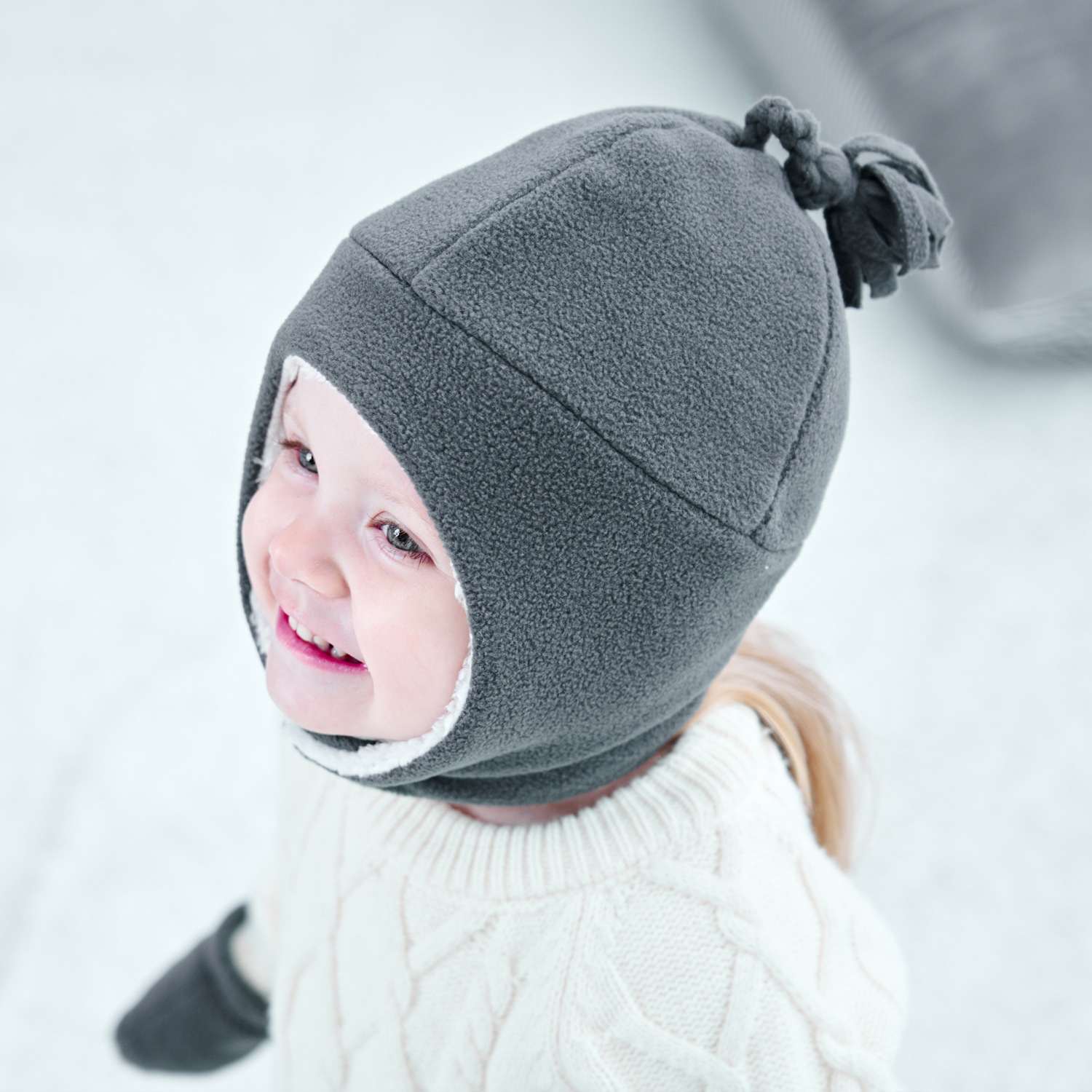 Kids Beanie Hoed Tweedelige Baby Hoed Handschoenen Skullcap Kinderen Hoed In De Winter Warm Kinderen Houden Beschermende oor Cap Hoed Handschoenen