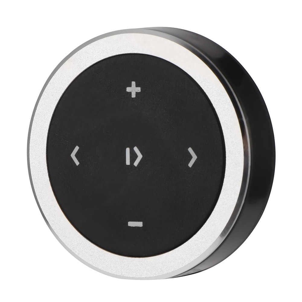 Draadloze bluetooth-afstandsbediening voor autostuur, motorfiets, fietsstuur, mediaknop, afstandsbediening voor fotografie op telefoon