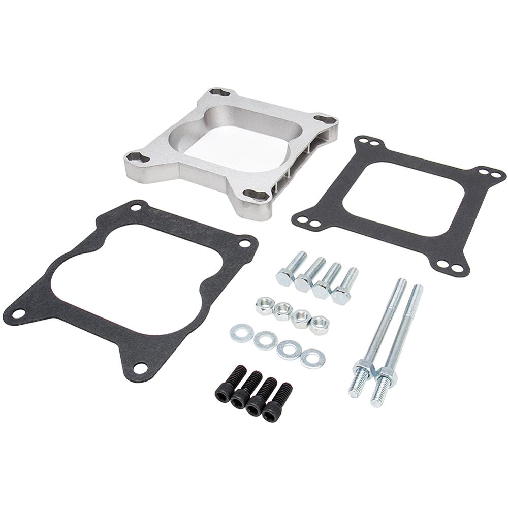 CARBOLE 1932 4-Barrel to 4-Barrel Carburetor Adapter Kit aluminum alloy 0.75 inch gaskets studs nuts washers intake manifold