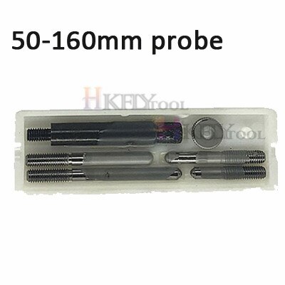 50-160mm Inner Diameter Bore Gauge Measuring Rod + Probe 12.7mm digital Indicator Inner Diameter Gauge 10-18mmMeasurement Tool: 50-160mm probe
