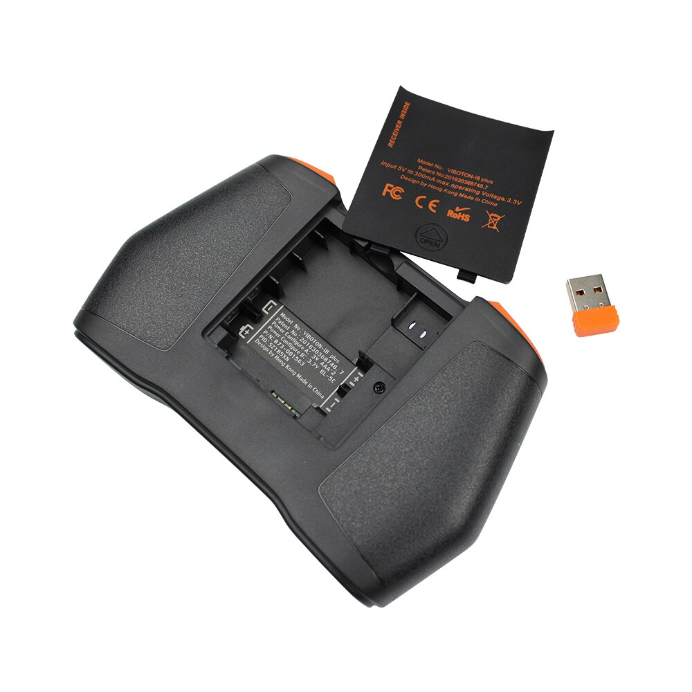 Three Language Keyboard 2.4G Wireless Keyboard Russian Spanish English Version For PC Android TV Raspberry Pi for Orange Pi