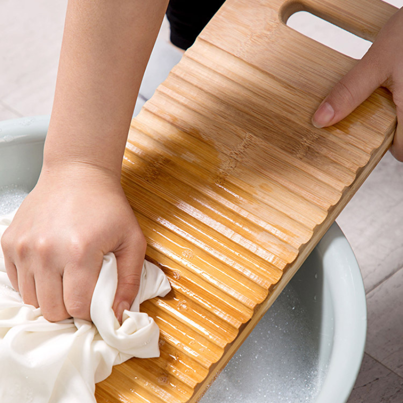 Bamboe Hout Wassen Wasbord Antislip Thuis Wassen Schrobben Board Creatieve Wasgoed Board Wasbord Hand Wassen Boord