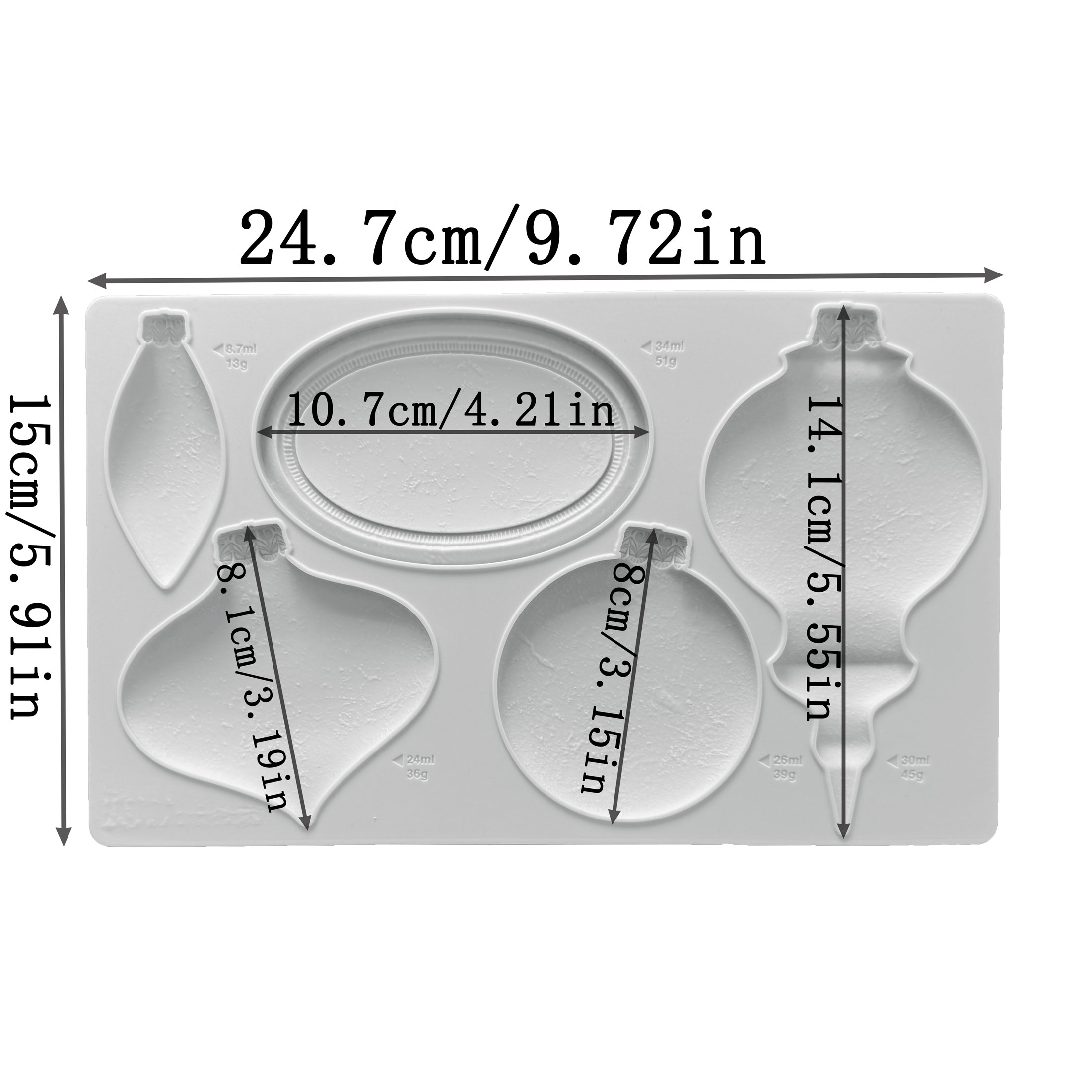 Simple Decoration Silicone Mould Fondant Cake Decorating Silicone Mold Clay,Sugarcraft Cupcake Top Chocolate Baking Tool: Default Title