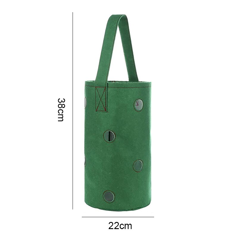 Potato Strawberry Planter Bags For Growing Potatoes Outdoor Vertical Garden Hanging Open Style Vegetable Planting Grow Bag
