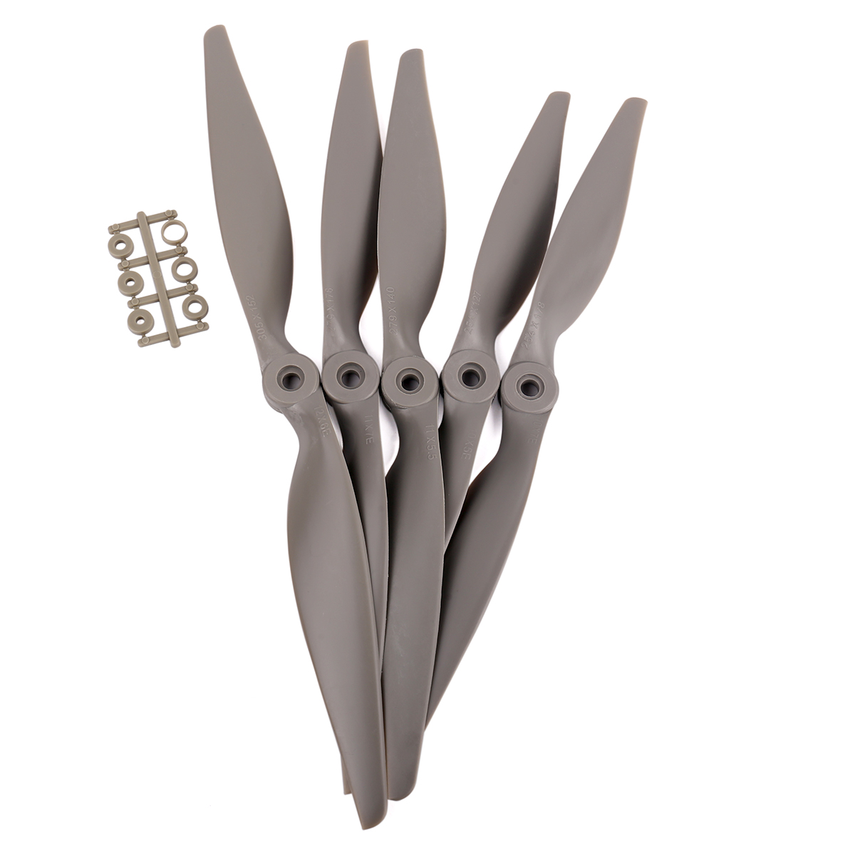 Gemfan Apc Nylon Propeller 5x5/6x4/7x5/8x4/ 8x6/9x6/10x5/10x7/11x5.5/ 12x6/13x6.5/14x7/15x8/16x8/ 17x8E Props Voor RC Model Vliegtuig