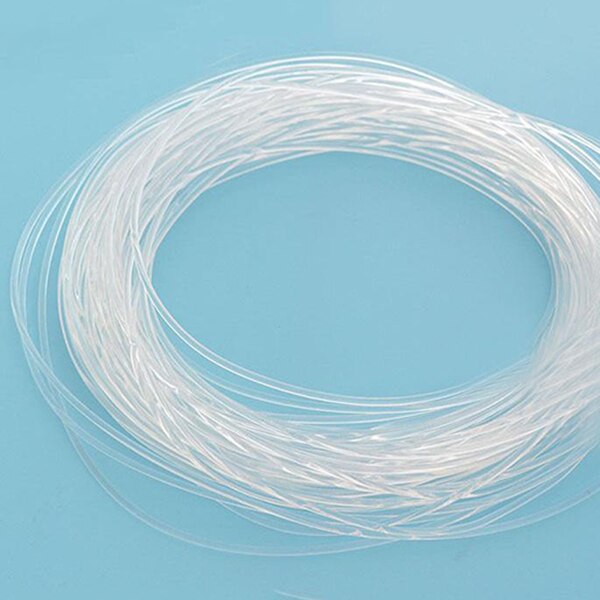 Cable de fibra óptica con brillo lateral PMMA de 1M de largo, diámetro de 1,5mm/2mm/3mm, para luces LED de coche, LDF668 brillante