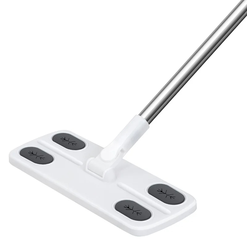 360 Degree Swivel Convenient Cleaning Mop With Disposable Mop Pad Home Floor Cleaning For Laminate And Tile Floor Cleaning: Red